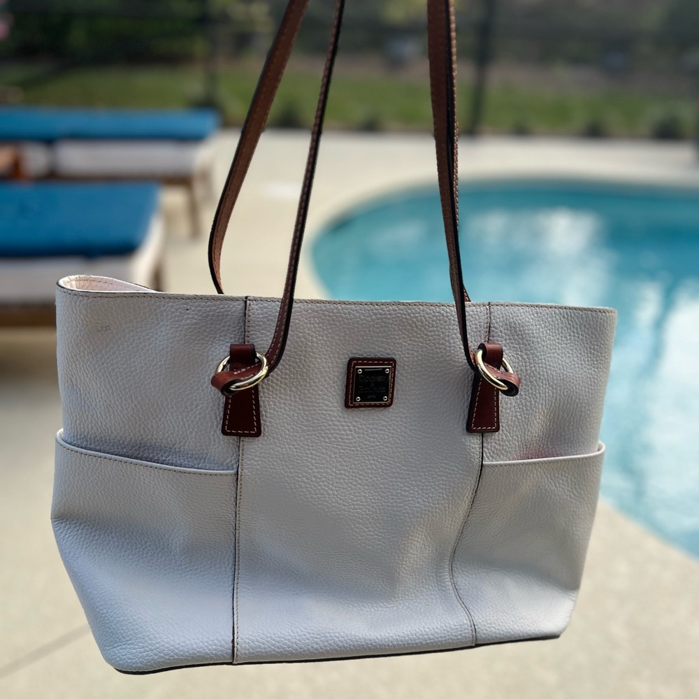 Dooney & Bourke white bag.